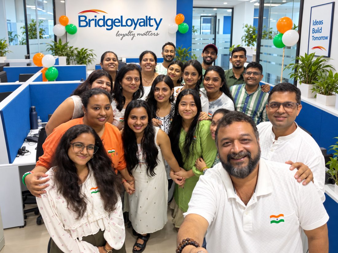 BridgeLoyalty team celebrating Independence Day